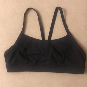 Lululemon black sports bra size 8